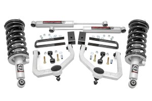 Nissan Titan Suspension Lift Kit - Front + Rear - Rough Country - 3 Inch Lift Kit | N3 Struts & Shocks - '04-'24